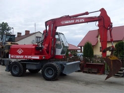 Ремонт колесного экскаватора O&K MH 4 Plus