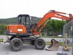 Ремонт колесного экскаватора Pel-job EB706P Ремонт колесного экскаватора Pel-job EB706P