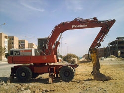 Каталог запчастей для колесного экскаватора Poclain 75