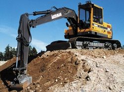 Запчасти для гусеничного экскаватора Akerman EC150C