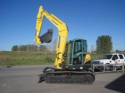 Ремонт гусеничного экскаватора Yanmar SV100