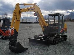 Запчасти для гусеничного экскаватора Yanmar YB601U