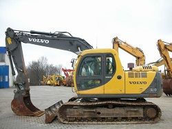 Ремонт гусеничного экскаватора Volvo EC140LC