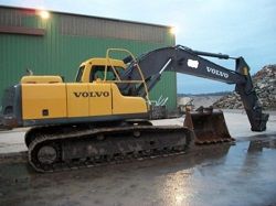 Ремонт гусеничного экскаватора Volvo EC210C LC