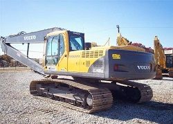 Ремонт гусеничного экскаватора Volvo EC240B LR