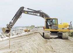 Ремонт гусеничного экскаватора Volvo EC280