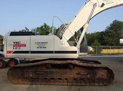 Запчасти для гусеничного экскаватора Terex TXC255 LC-1