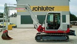 Каталог запчастей для гусеничного экскаватора Takeuchi TB175CS