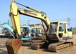 Каталог запчастей для гусеничного экскаватора Sumitomo S260FA