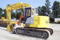 Ремонт гусеничного экскаватора Sumitomo SH145U