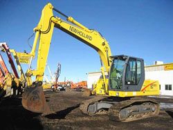 Запчасти для гусеничного экскаватора New Holland EC130