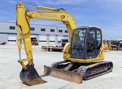 Ремонт гусеничного экскаватора New Holland EH70