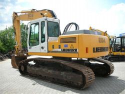 Ремонт гусеничного экскаватора Liebherr R 904 Litronic