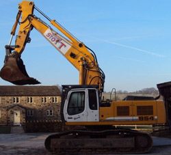 Ремонт гусеничного экскаватора Liebherr R 954 C HD