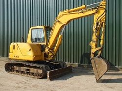 Запчасти для гусеничного экскаватора Komatsu PC75R-2