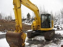 Запчасти для гусеничного экскаватора Komatsu PC128USLC-2