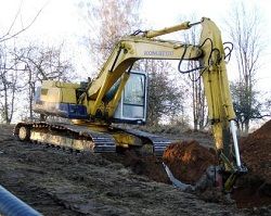 Запчасти для гусеничного экскаватора Komatsu PC210LC-5