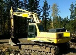 Запчасти для гусеничного экскаватора Komatsu PC240LC-6K