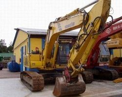 Запчасти для гусеничного экскаватора Komatsu PC240NLC-6K