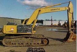 Запчасти для гусеничного экскаватора Komatsu PC250LC