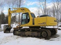 Запчасти для гусеничного экскаватора Komatsu PC250LC-6LE