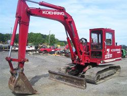 Ремонт гусеничного экскаватора Koehring 6608