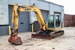 Ремонт гусеничного экскаватора Kobelco SK080CS