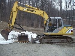 Ремонт гусеничного экскаватора Kobelco SK115DZ IV