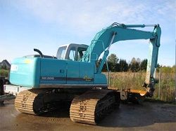 Запчасти для гусеничного экскаватора Kobelco SK200-6E