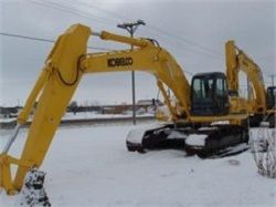 Запчасти для гусеничного экскаватора Kobelco SK350LC