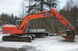 Ремонт гусеничного экскаватора Fiat Kobelco EX 135M