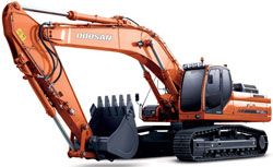 Ремонт гусеничного экскаватора Doosan / Daewoo DX420LC V