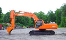 Запчасти для гусеничного экскаватора Doosan / Daewoo SOLAR 290V