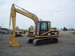 Ремонт гусеничного экскаватора Caterpillar 311B