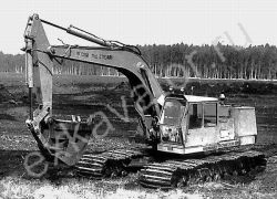 Каталог запчастей для гусеничного экскаватора Кранэкс МТП-71