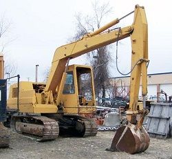 Ремонт гусеничного экскаватора Case 880