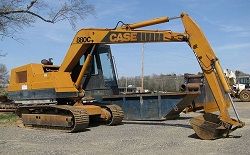 Каталог запчастей для гусеничного экскаватора Case 880C