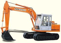 Запчасти для гусеничного экскаватора Hitachi EX110