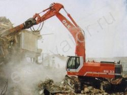 Каталог запчастей для гусеничного экскаватора O&K RH 23