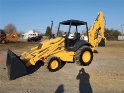 Запчасти для экскаватора-погрузчика New Holland 555E