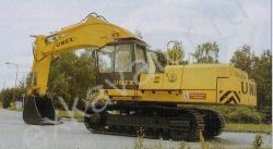 Ремонт гусеничного экскаватора UNEX DH 641