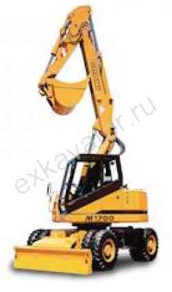 Запчасти для колесного экскаватора Hydrema M 1700