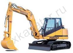 Запчасти для гусеничного экскаватора Hydrema R 800