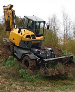 Ремонт экскаватора-погрузчика Haulotte MJX 970