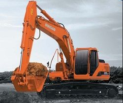 Ремонт гусеничного экскаватора Doosan SOLAR 225LC-7