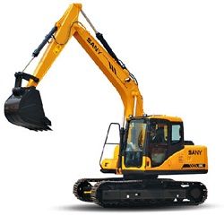 Каталог запчастей для гусеничного экскаватора Sany SY135C