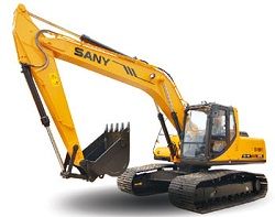 Каталог запчастей для гусеничного экскаватора Sany SY210C