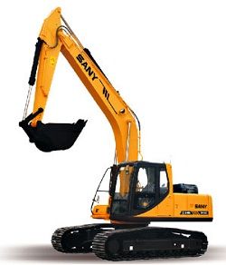 Каталог запчастей для гусеничного экскаватора Sany SY310C