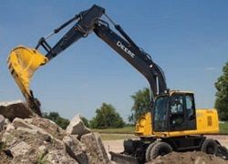 Запчасти для колесного экскаватора John Deere 190D W Wheeled