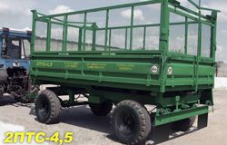 Каталог запчастей для тракторного прицепа Бобруйскагромаш 2ПТС-4,5